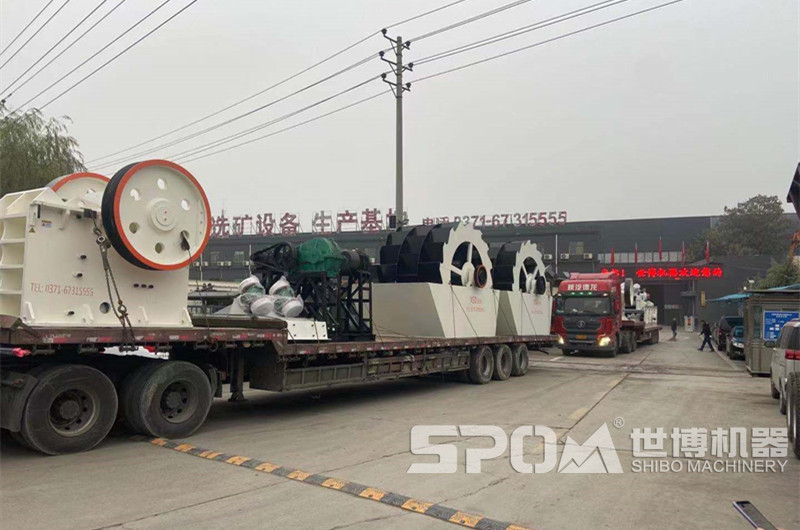 世博破碎洗砂设备发货